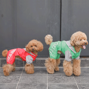 리얼펫 국가대표 3color 강아지 우비 레인코트 비옷 (S~XL)